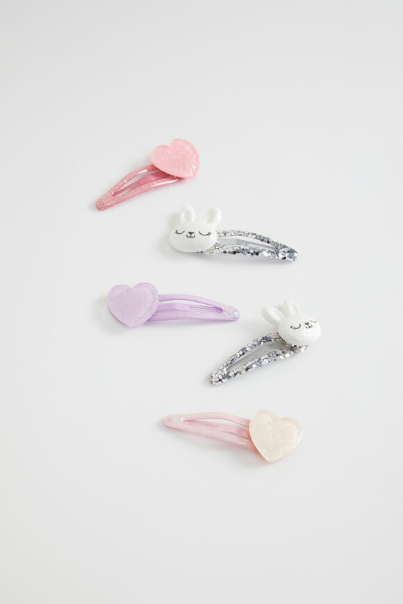 Bunny and Heart Snap Pack  Multi  hi-res