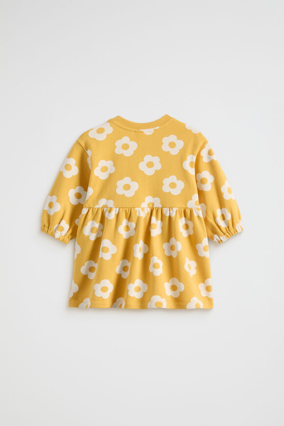 Floral Sweater Dress  Honeycomb  hi-res