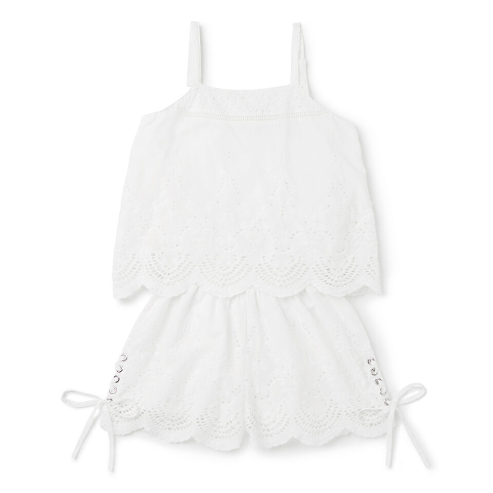 Broderie Playsuit  1