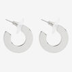 Small Flat Hoop Earrings    hi-res