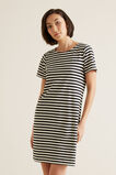 Stripe Pique Dress    hi-res