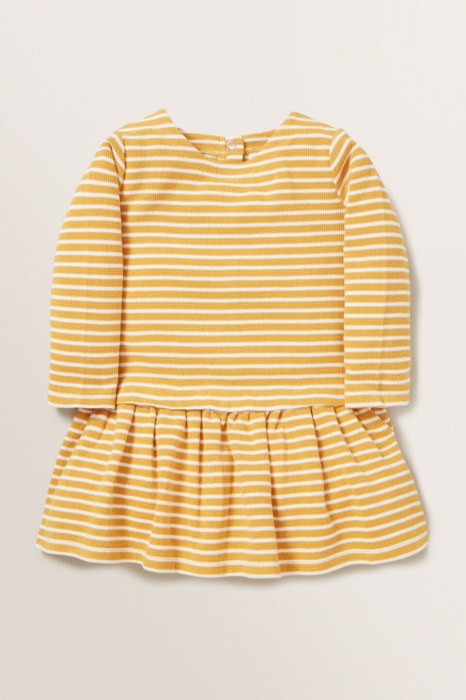 Waffle Stripe Dress  