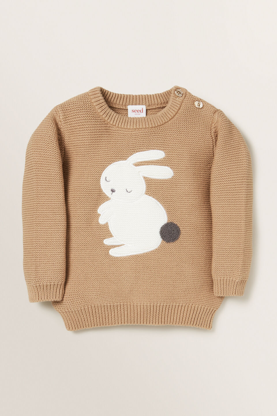 Bunny Crew Knit Sweater  