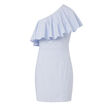 Stripe One Shoulder Dress    hi-res