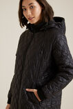 Quilted Longline Puffer    hi-res