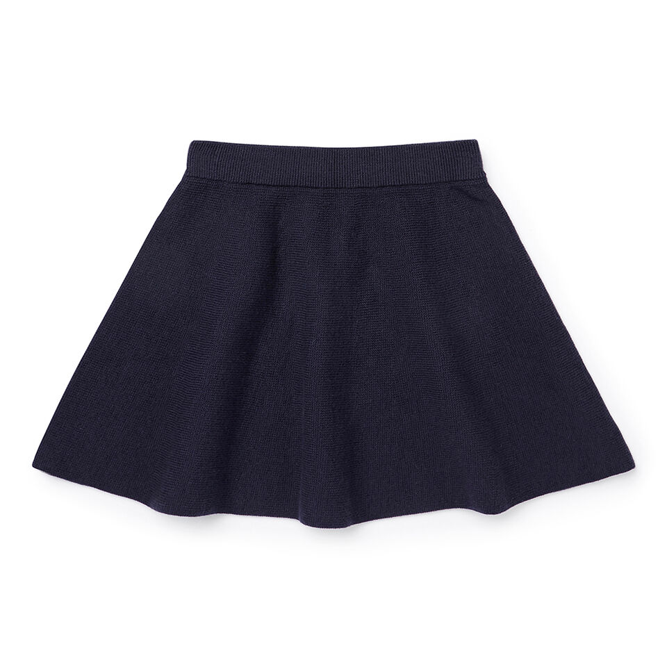 Knit Flip Skirt  