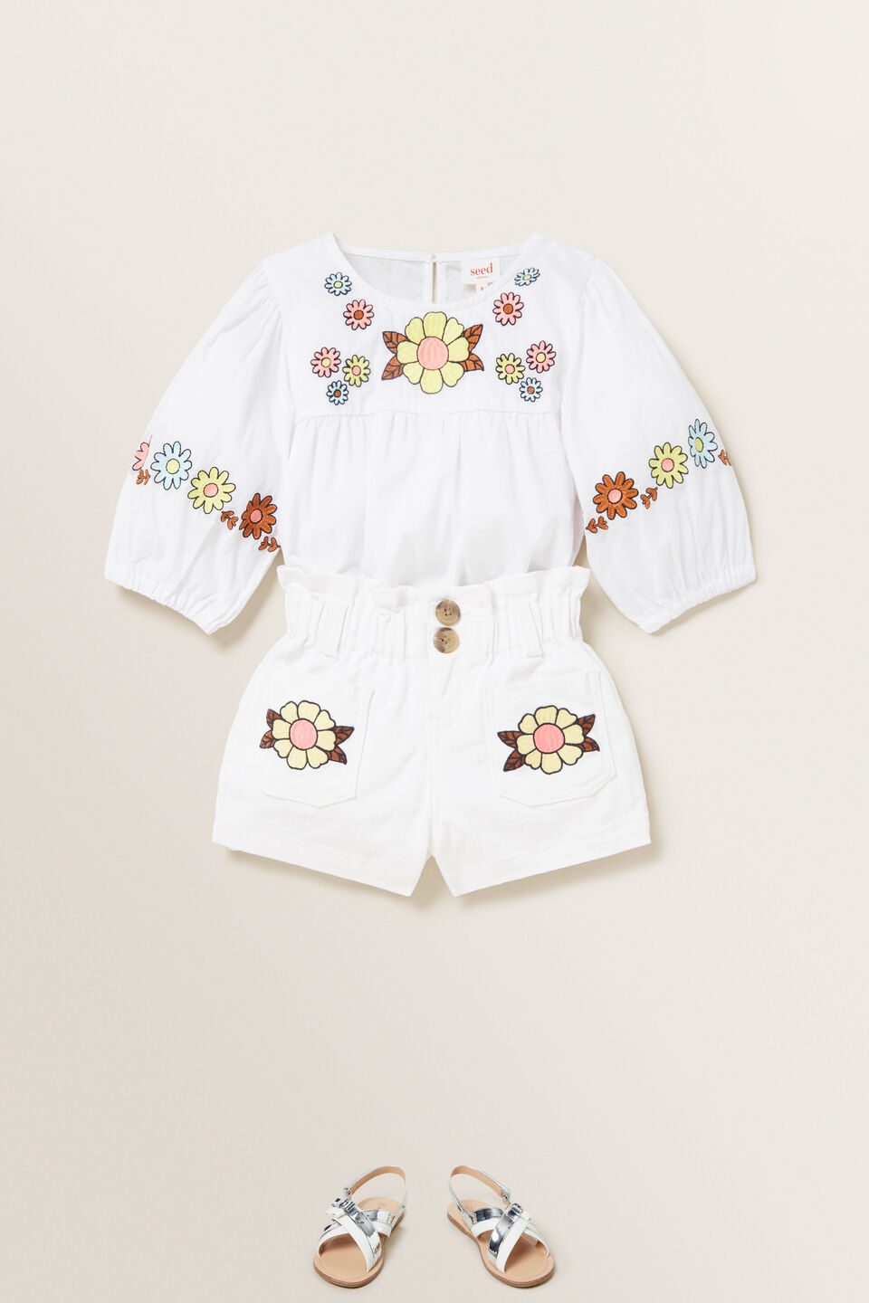 Embroidered Short  1