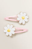 Embroidered Daisy Pair    hi-res