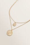 Coin Layered Necklace  9  hi-res