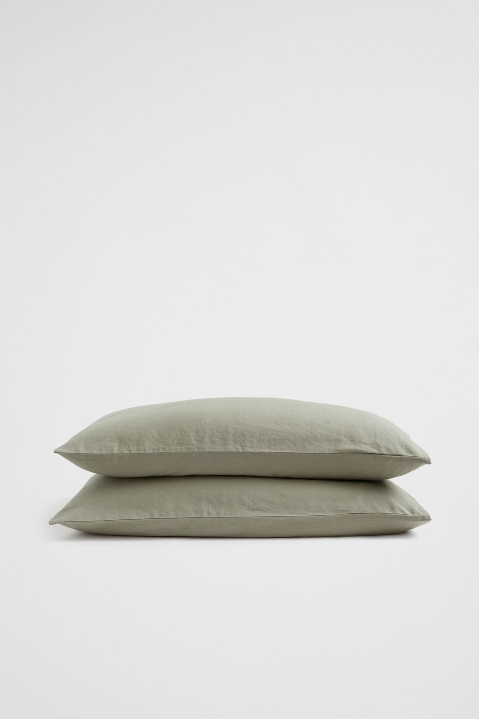 Alba Standard Pillowcase  Olive