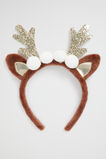 Fur Reindeer Headband  Multi  hi-res