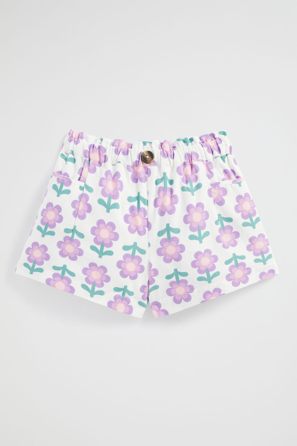 Retro Floral Shorts  Multi