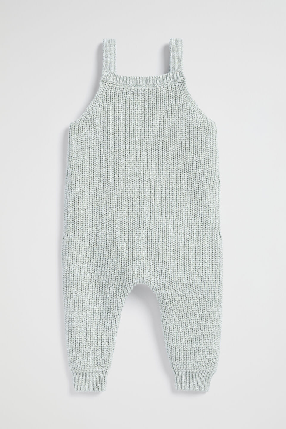 Mixy Knit Overall  Sage