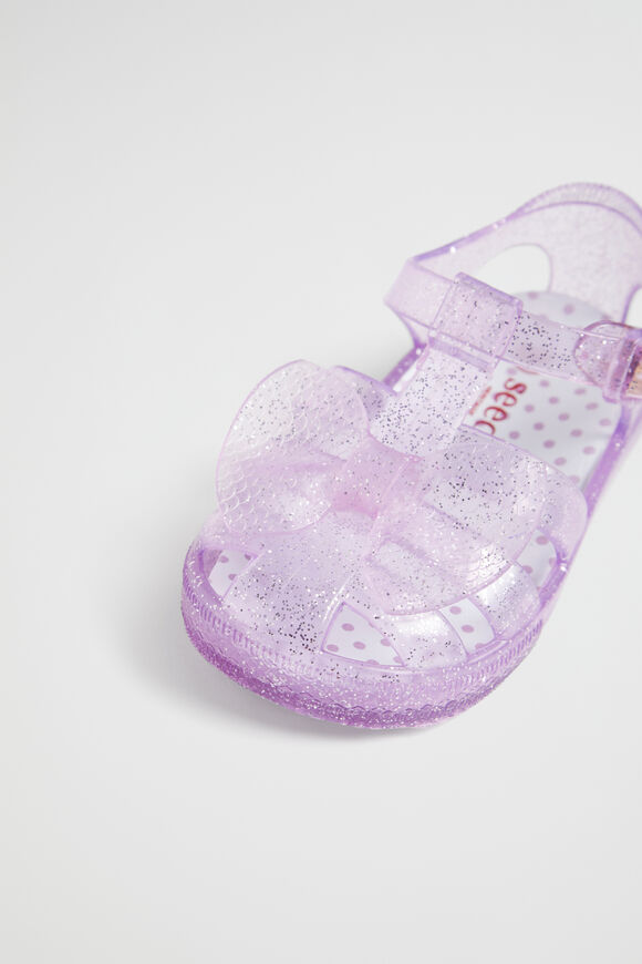 Butterfly Jelly Sandal  Lavender  hi-res