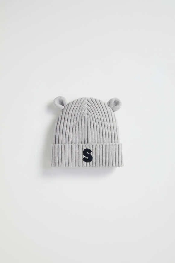 Novelty Initial Beanie  S  hi-res