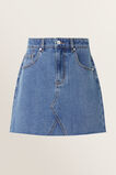 Denim Skirt  Vintage Indigo  hi-res
