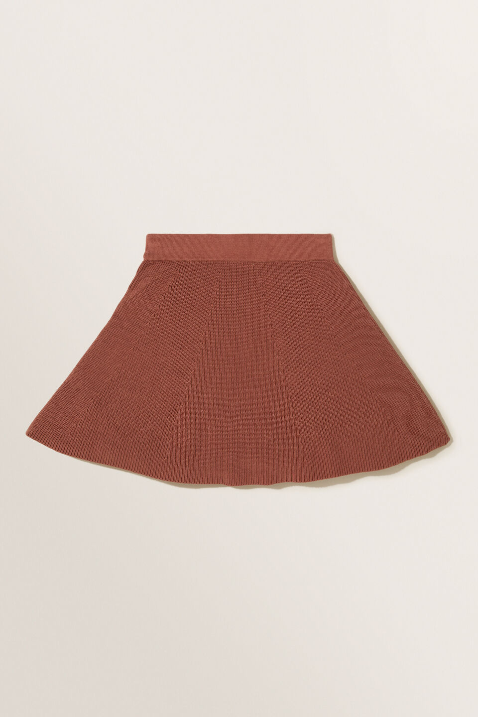 Knit Skirt  Cocoa