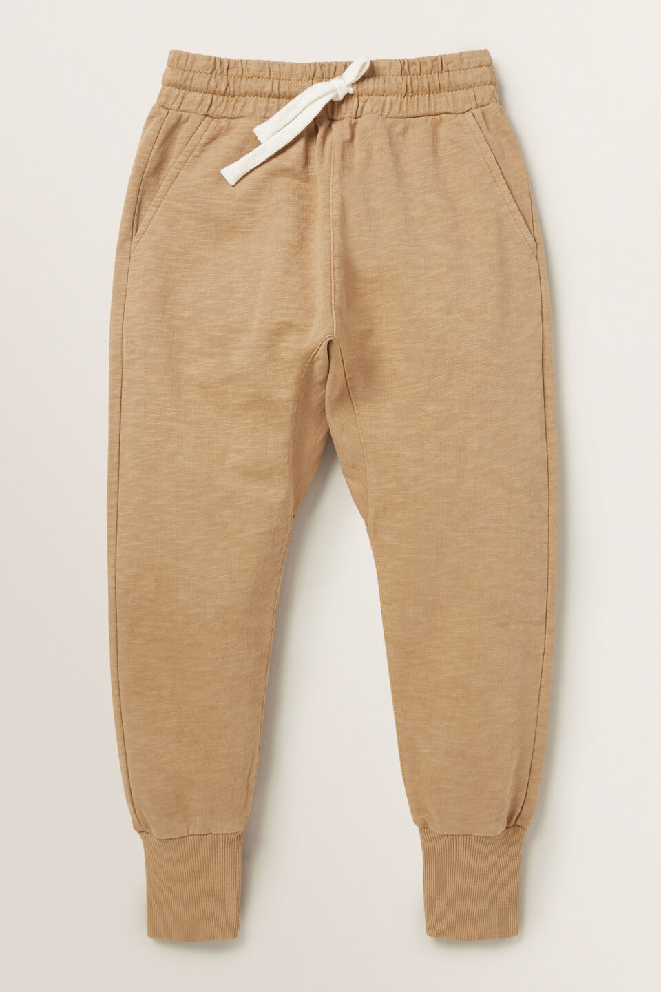 Slouchy Trackpant  Biscuit