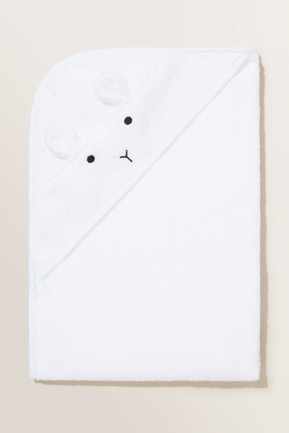 Bunny Hooded Towel  Canvas
