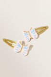 Glitter Butterfly Clips  Multi  hi-res