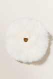 Fluffy Scrunchie  White  hi-res