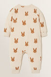 Terry Bunny Jumpsuit  Wheat Marle  hi-res