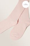 Cashmere Lounge Socks  Ash Pink  hi-res