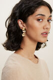 Flower Drop Earrings  Gold  hi-res