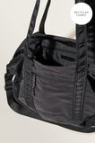Recycled Travel Bag  Black  hi-res