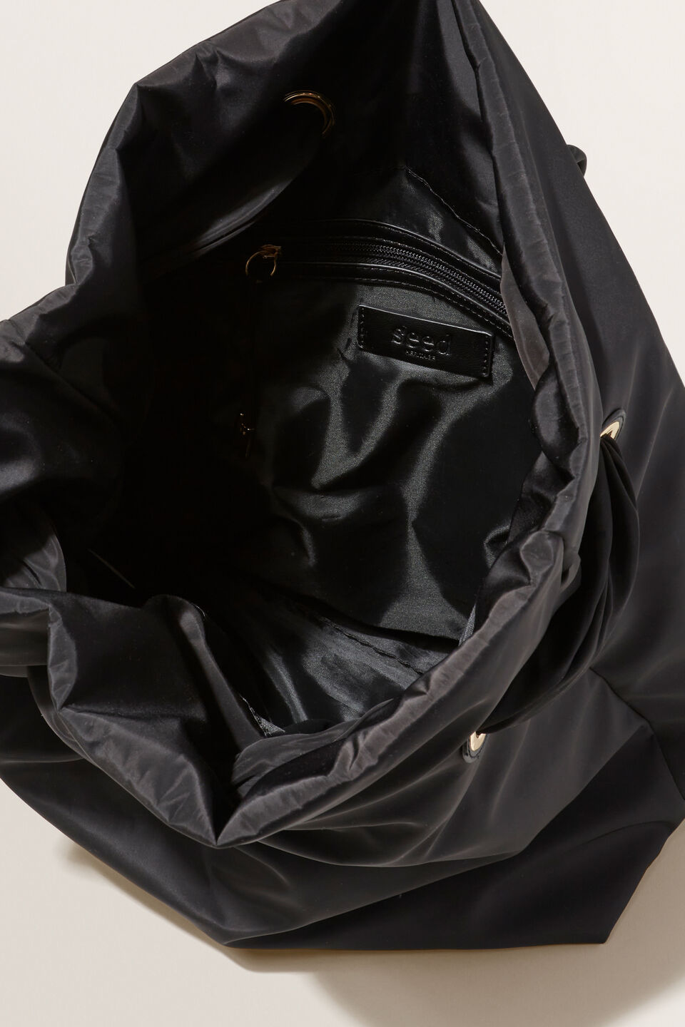 Padded Backpack  Black