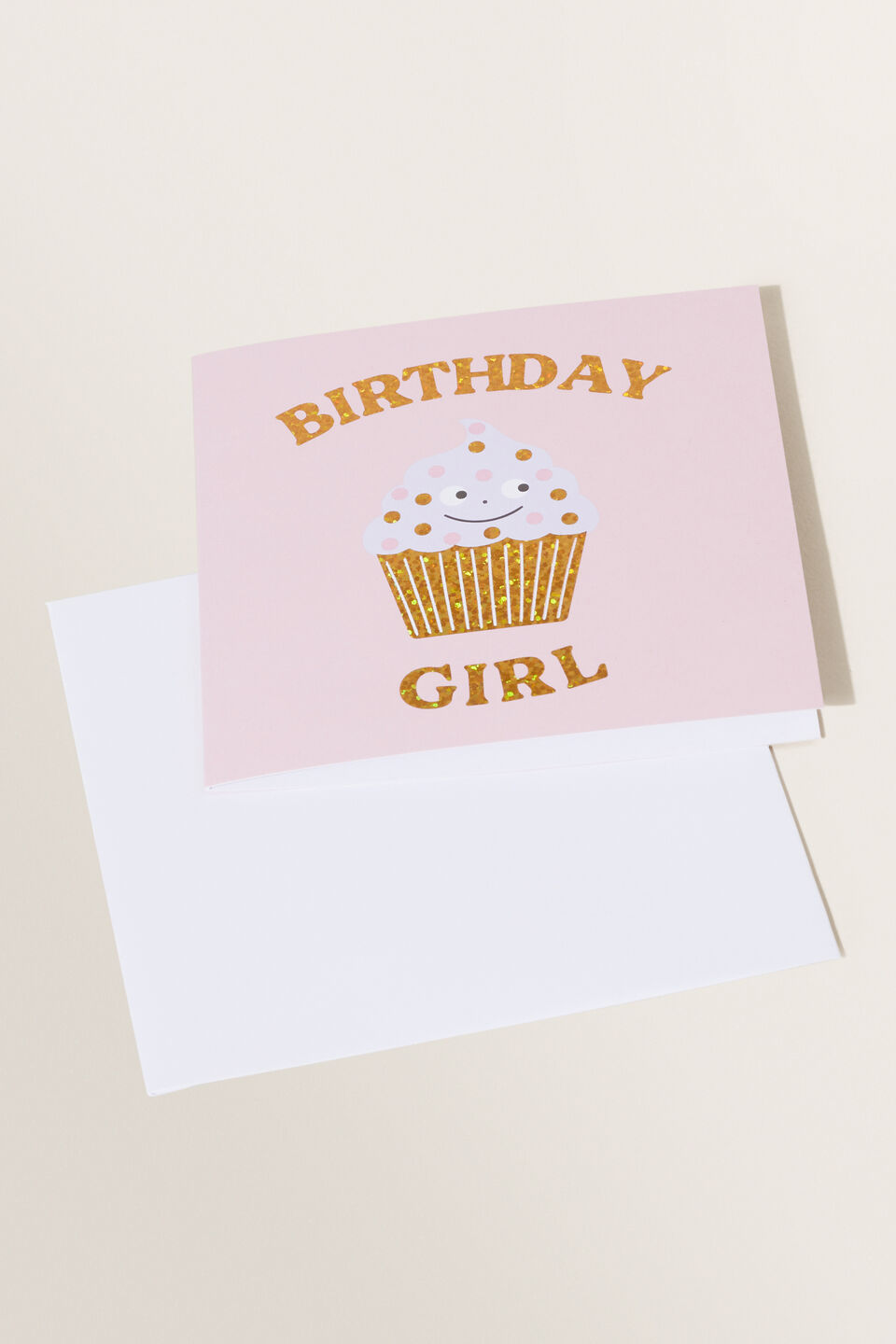 Large Birthday Girl Card  Multi