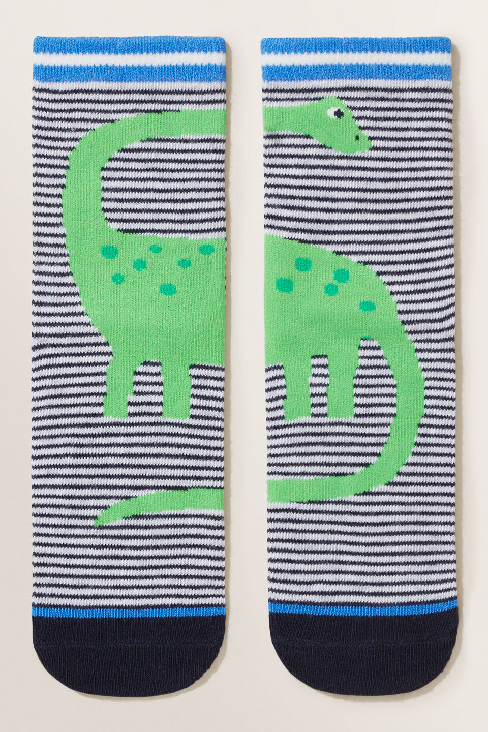 Long Neck Dino Socks  Multi