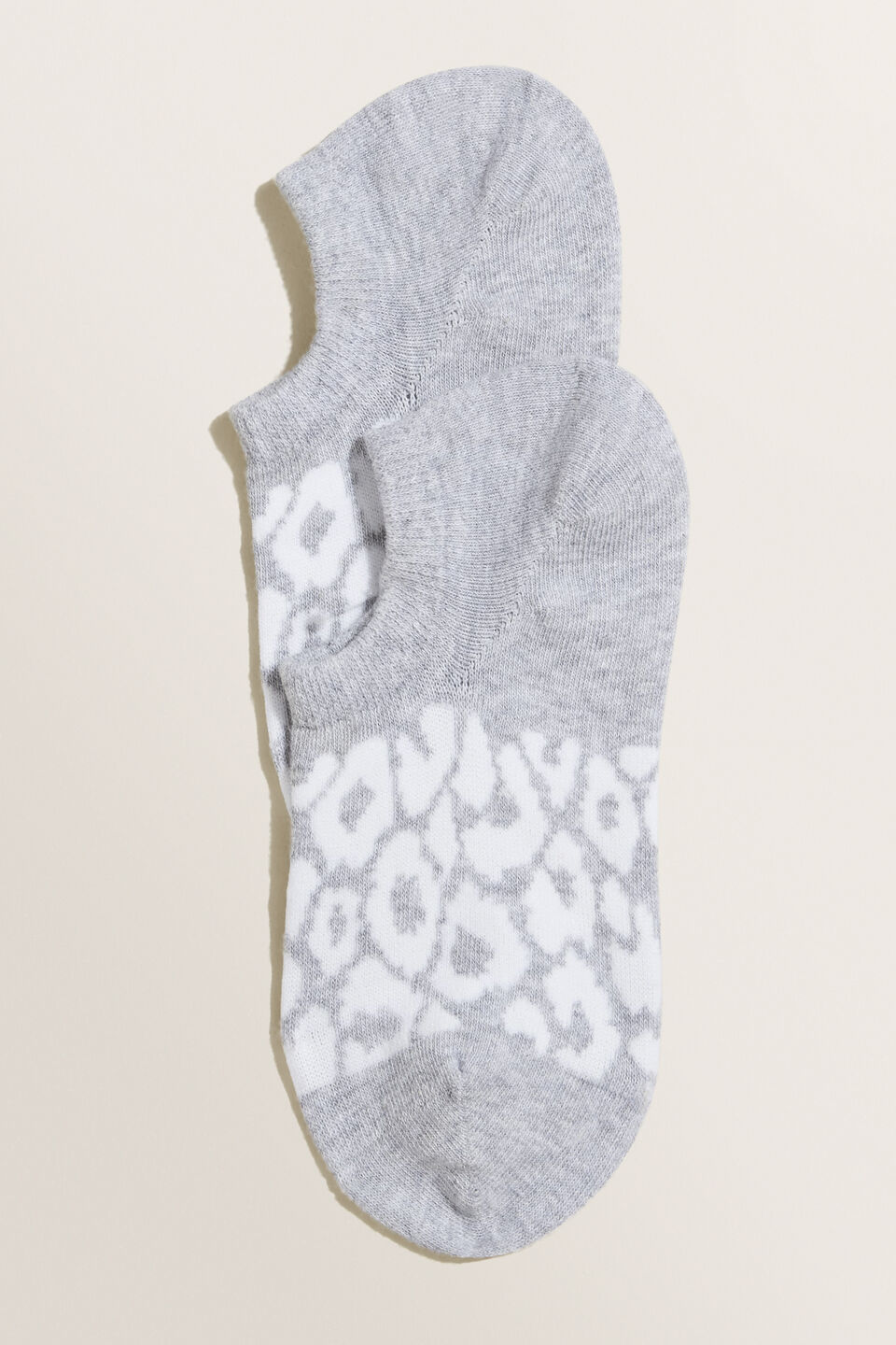 Low Cut Sneaker Sock  Grey Marle
