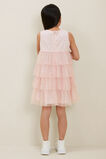 Tulle Tiered Dress  Dusty Rose  hi-res