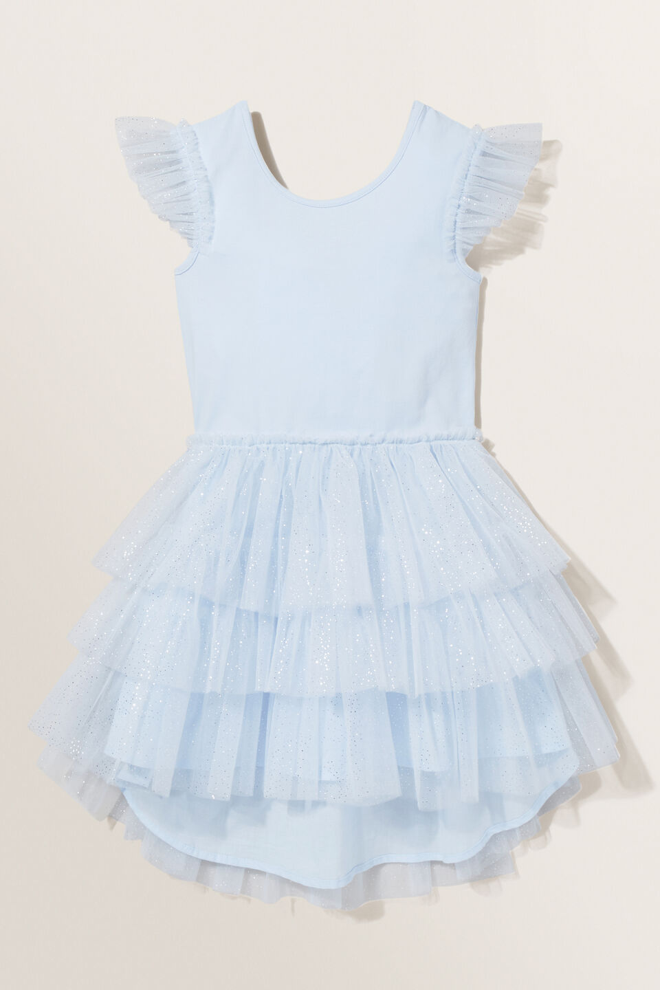 Splice Glitter Tutu Dress  Baby Blue