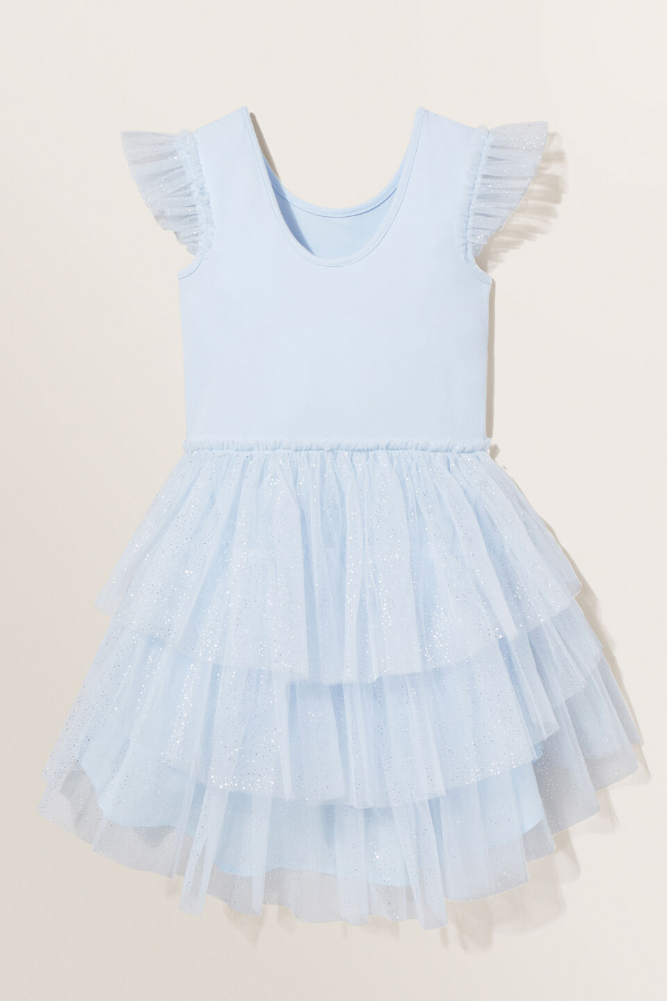 Splice Glitter Tutu Dress  Baby Blue