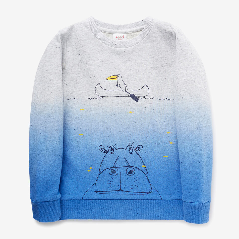 Dip Dye Sweater  