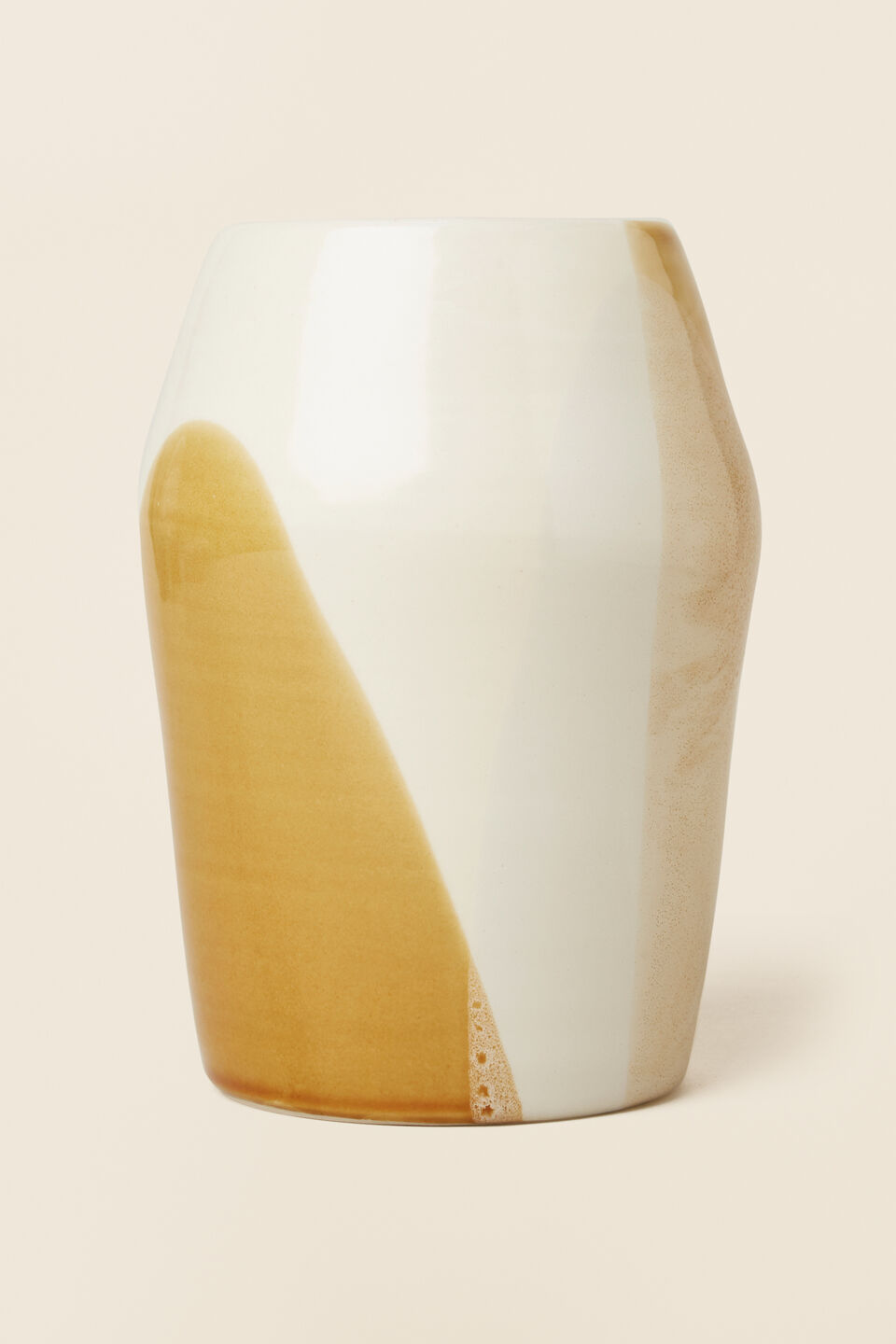 Arlo Large Vase  Caramel