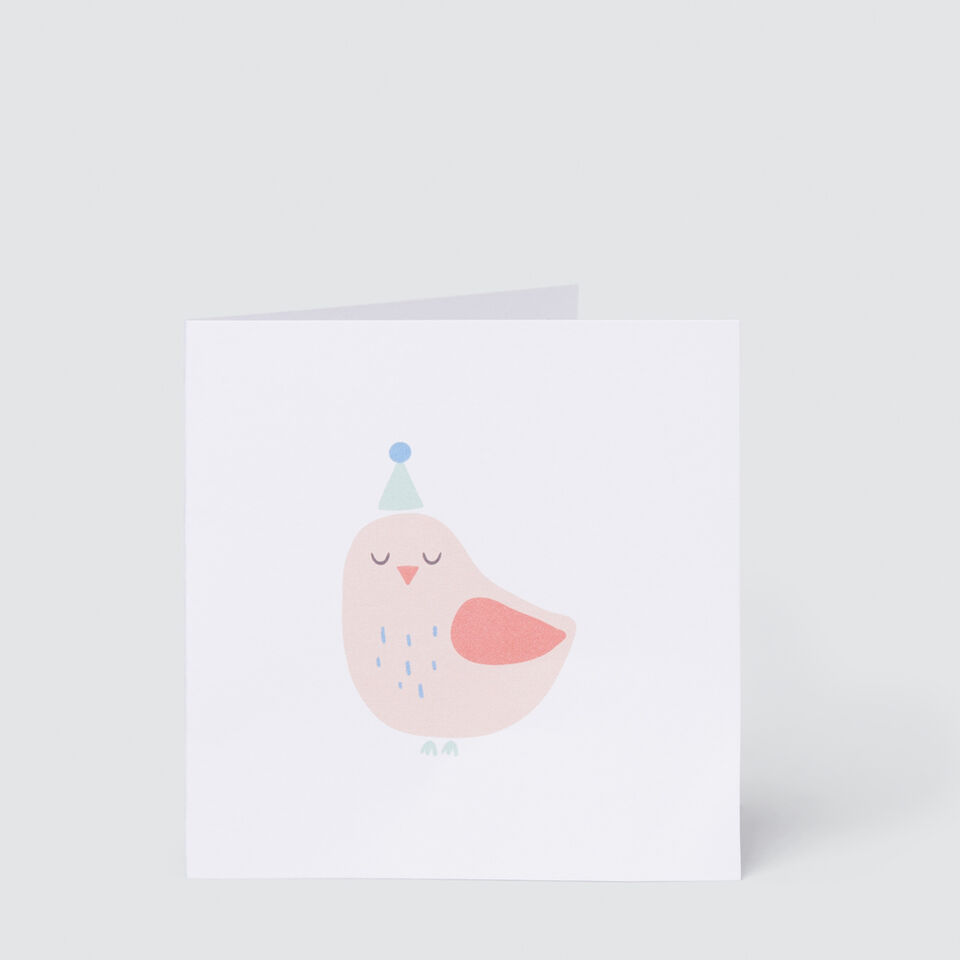 Small Bird Card  