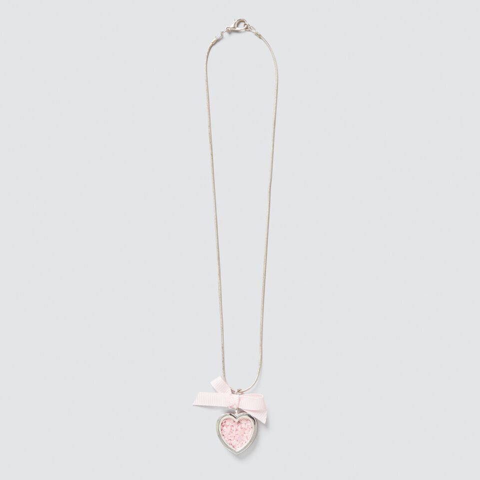 Heart Confetti Necklace  