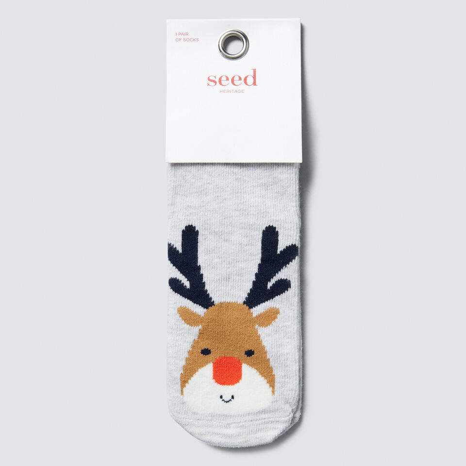 Kids Reindeer Socks  