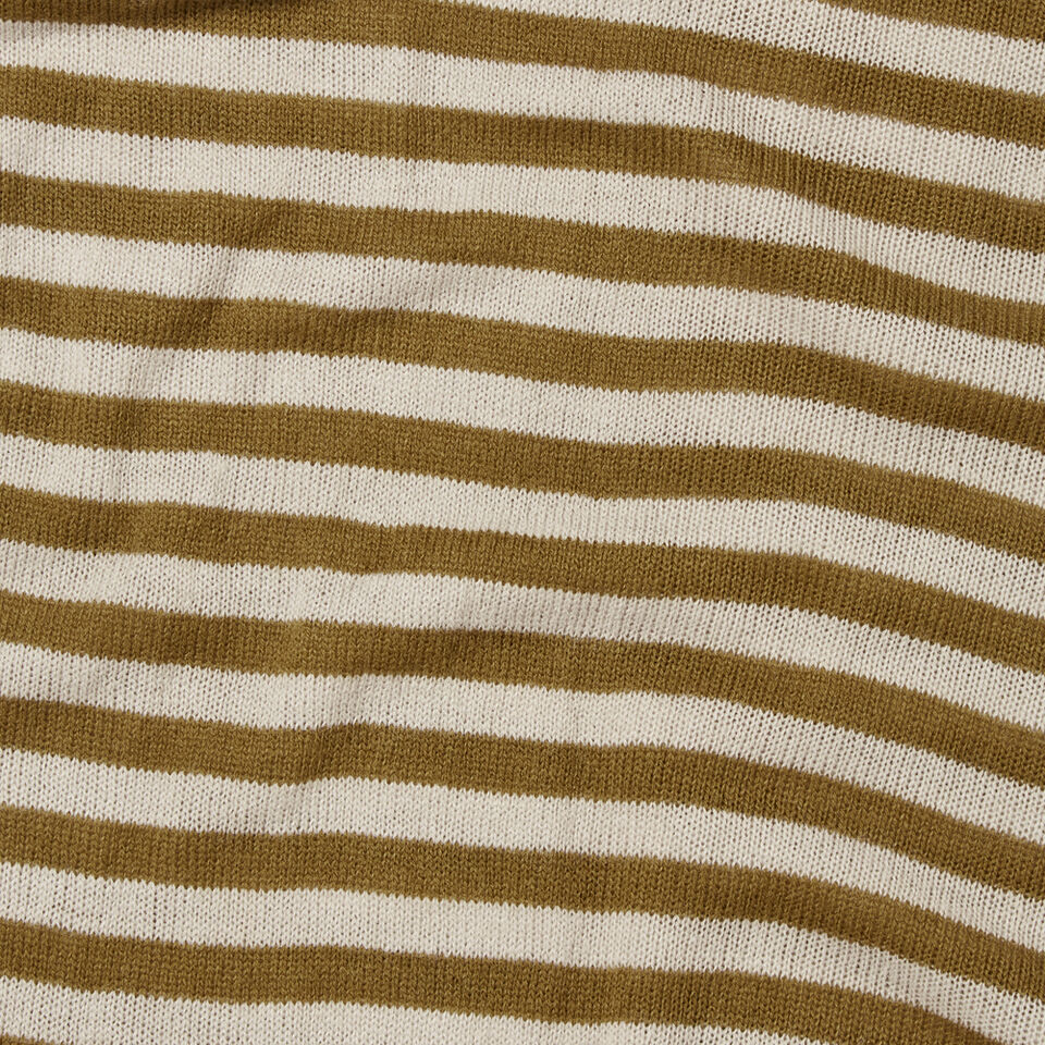 Stripe Knit Scarf  