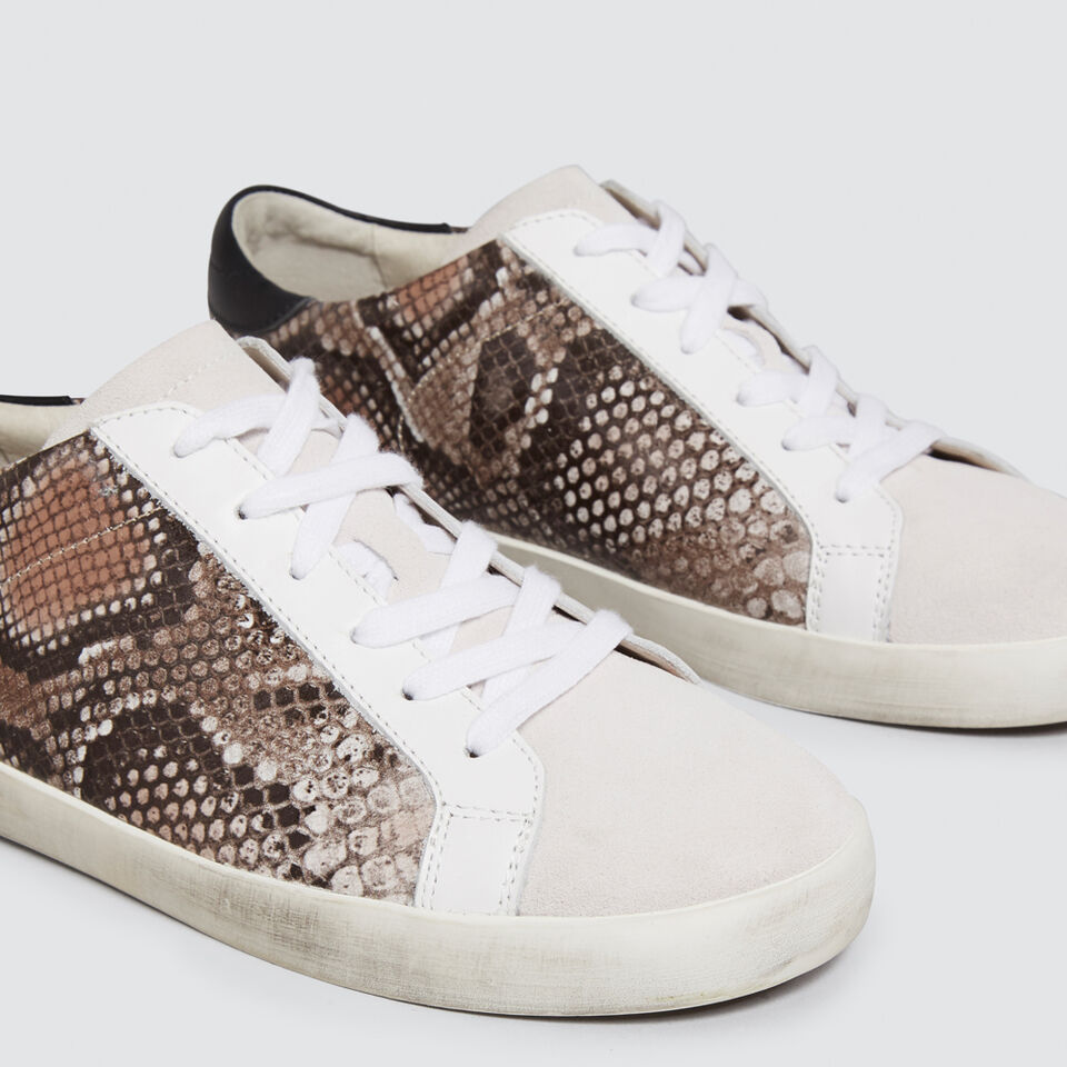 Ollie Leather Sneaker  