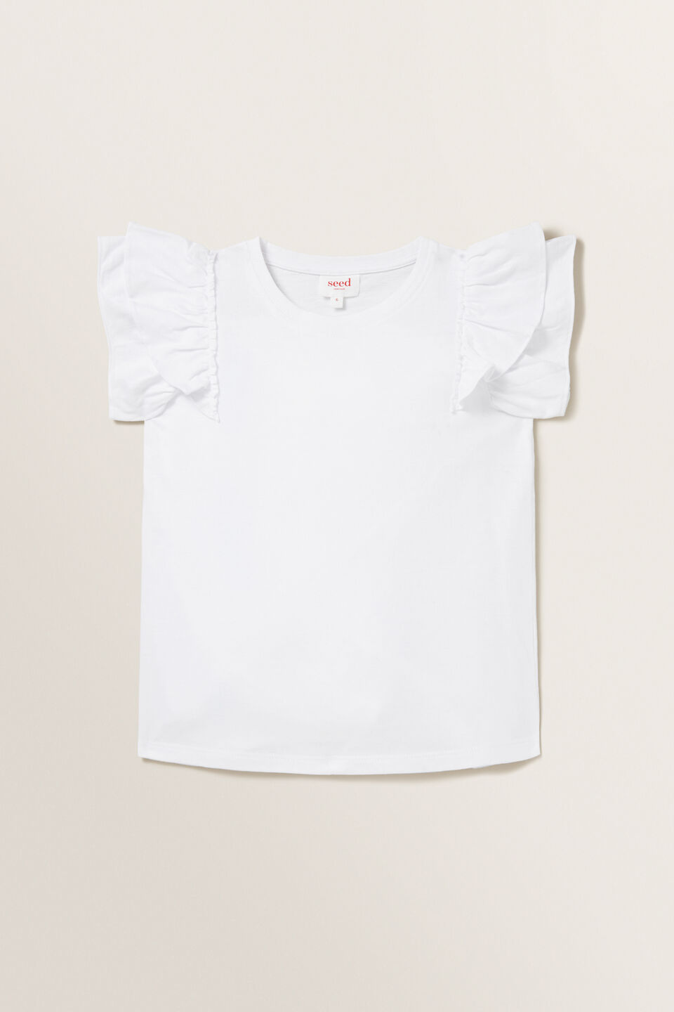 Relaxed Frill Tee  1