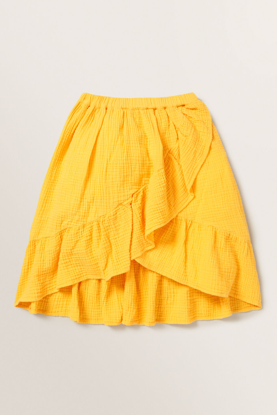 Cheesecloth Wrap Skirt  