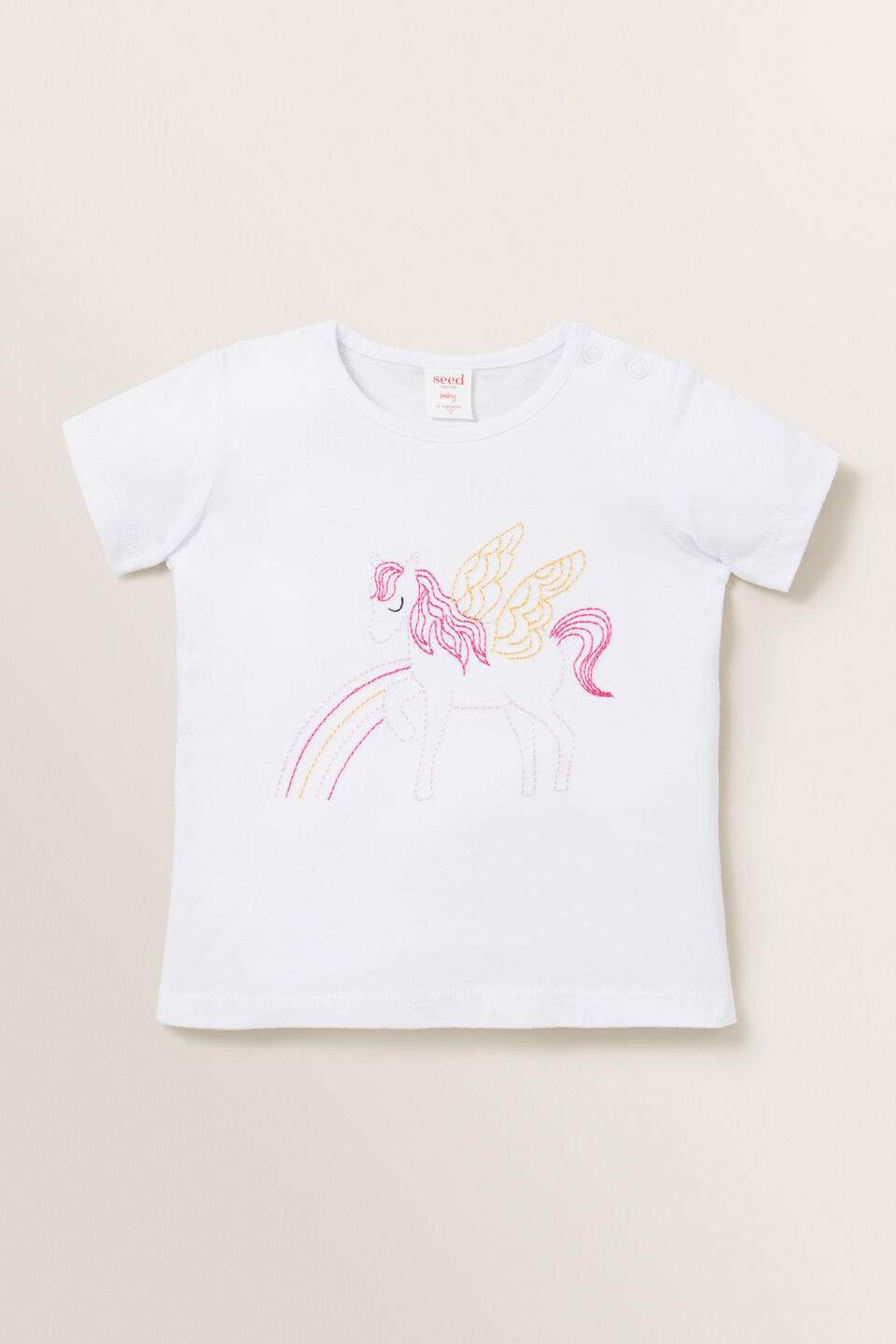 Embroidered Pegasus Tee  1