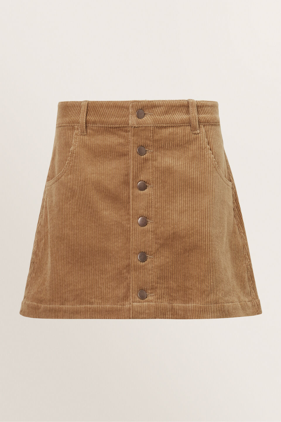 Cord Skirt  Maple