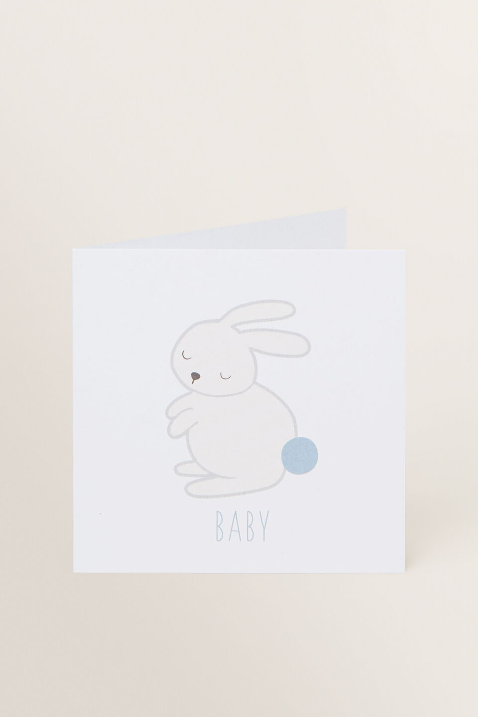 Small Baby Bunny Card  