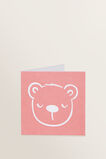 Small Red Bear Card  Multi  hi-res