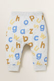 Alphabet Trackpant  Cloudy Marle  hi-res
